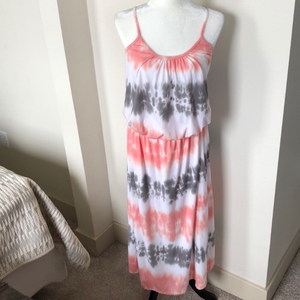 Like New Tie Dye Maxi Dress